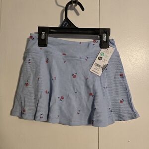 OshKosh B'gosh Light Blue Floral Skort